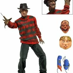 Horror Nightmare On Elm Street Ultimate 30Th Anniversary Freddy 7 Inch Scale Action Figure