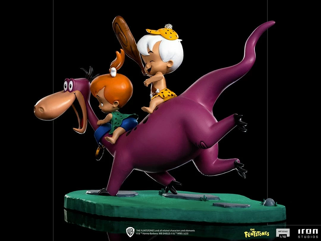 New π Official Iron Studios The Flintstones Dino, Pebbles And Bamm-Bamm 1:10 Art Scale Statue Premium Collectibles β€οΈ 4 Official Iron Studios The Flintstones Dino, Pebbles And Bamm-Bamm 1:10 Art Scale Statue Premium Collectibles