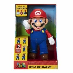 Official Nintendo Super Mario It's-A Me! Talking Mario Figure