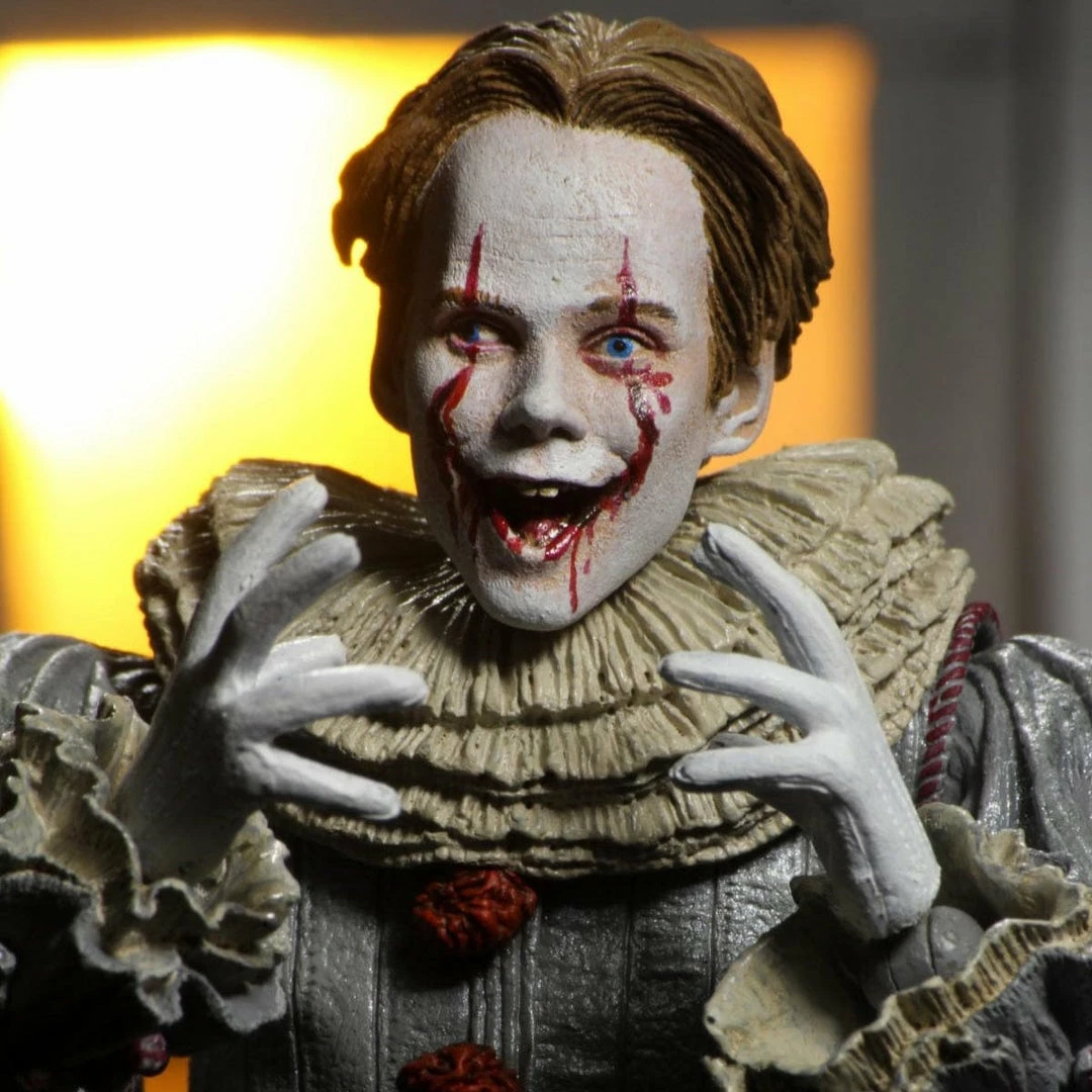 Brand new π Horror IT 2019 Chapter 2 Ultimate Pennywise Movie 7 Inch Scale Action Figure π€© 4 Horror IT 2019 Chapter 2 Ultimate Pennywise Movie 7 Inch Scale Action Figure