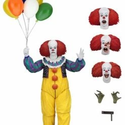 Deals π― IT 1990 Version 1 Ultimate Pennywise 7 Inch Scale Action Figure π 6 IT 1990 Version 1 Ultimate Pennywise 7 Inch Scale Action Figure