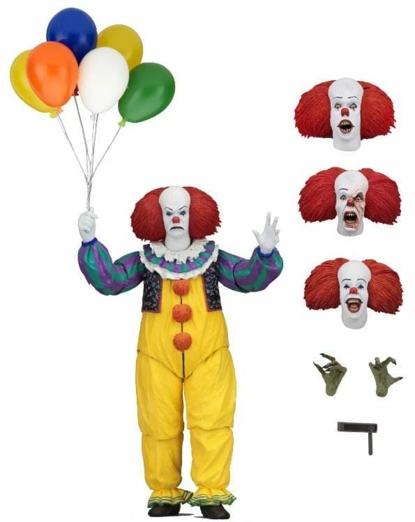 Deals π― IT 1990 Version 1 Ultimate Pennywise 7 Inch Scale Action Figure π 3 IT 1990 Version 1 Ultimate Pennywise 7 Inch Scale Action Figure