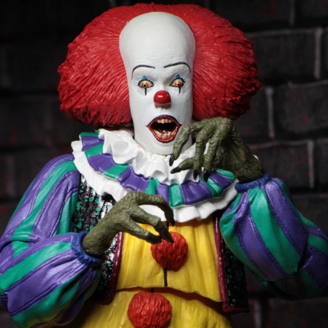 Deals π― IT 1990 Version 1 Ultimate Pennywise 7 Inch Scale Action Figure π 1 IT 1990 Version 1 Ultimate Pennywise 7 Inch Scale Action Figure