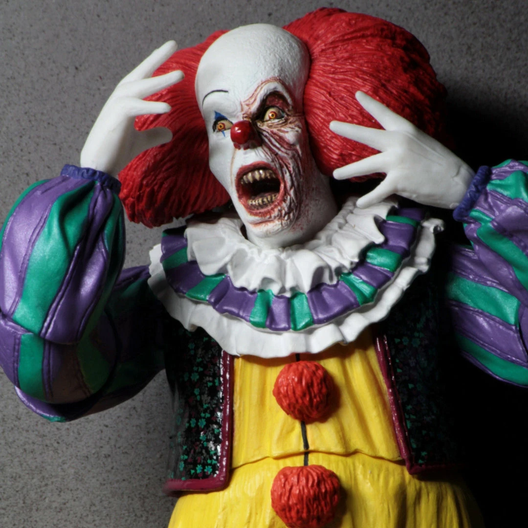 Deals π― IT 1990 Version 1 Ultimate Pennywise 7 Inch Scale Action Figure π 2 IT 1990 Version 1 Ultimate Pennywise 7 Inch Scale Action Figure