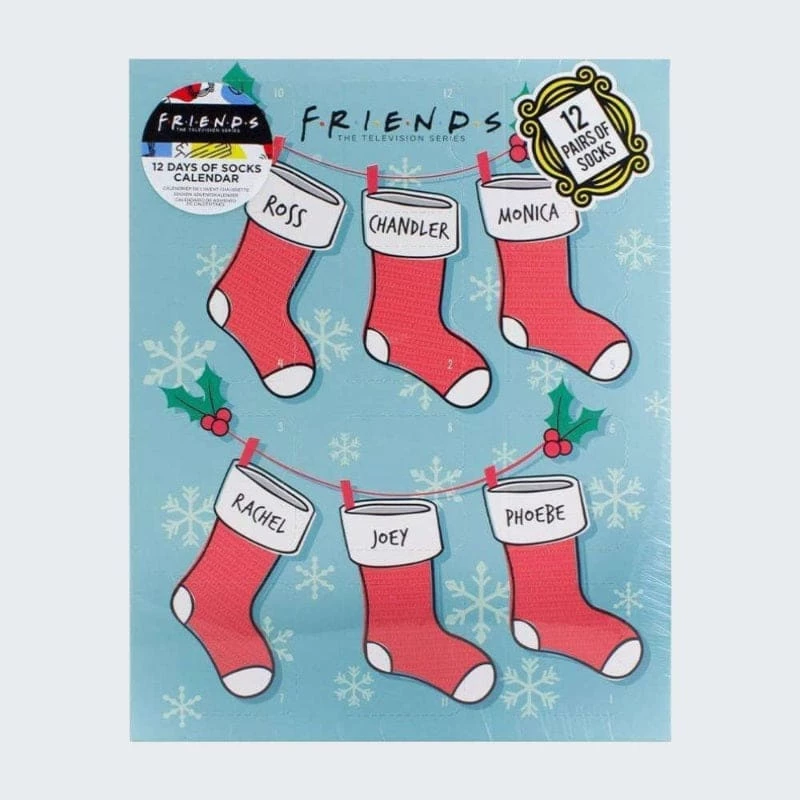 Hot Sale π― Official Friends Sock Advent Calendar 2021 Home & Office π― 1 Official Friends Sock Advent Calendar 2021 Home & Office
