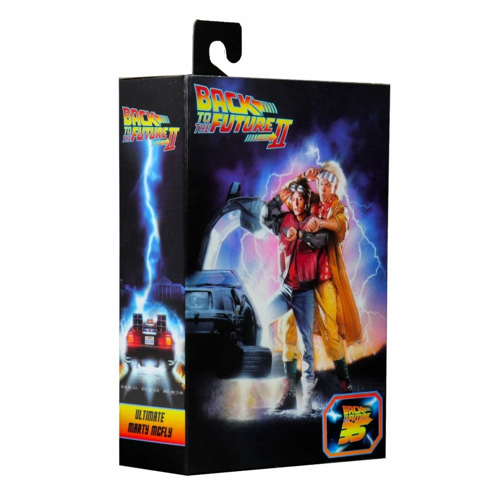 Budget ✨ Back To The Future Marty Part 2 Ultimate 7 Inch Scale Action Figure ❤️ 2 Back To The Future Marty Part 2 Ultimate 7 Inch Scale Action Figure