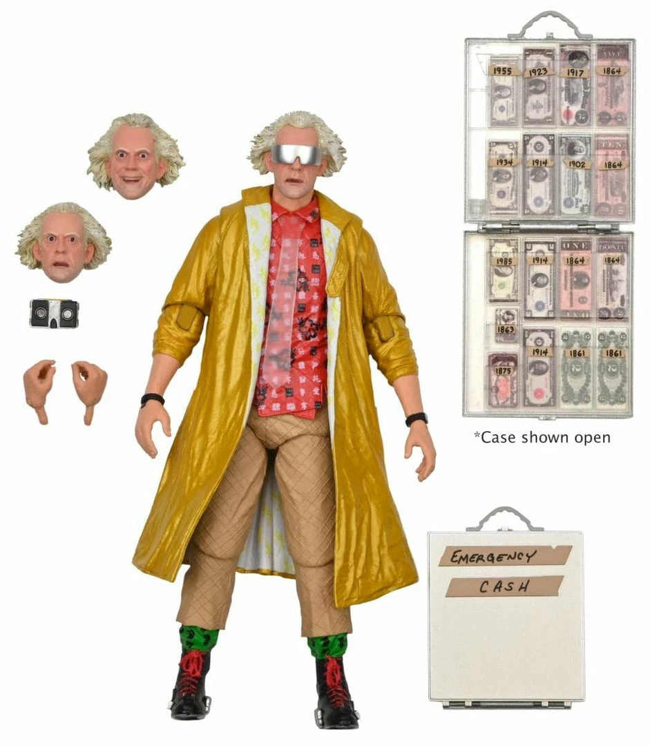 Cheapest π Back To The Future Doc Brown Part 2 (2015) Ultimate 7 Inch Scale Action Figure π 4 Back To The Future Doc Brown Part 2 (2015) Ultimate 7 Inch Scale Action Figure