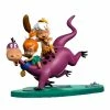 Official Iron Studios The Flintstones Dino, Pebbles And Bamm-Bamm 1:10 Art Scale Statue Premium Collectibles