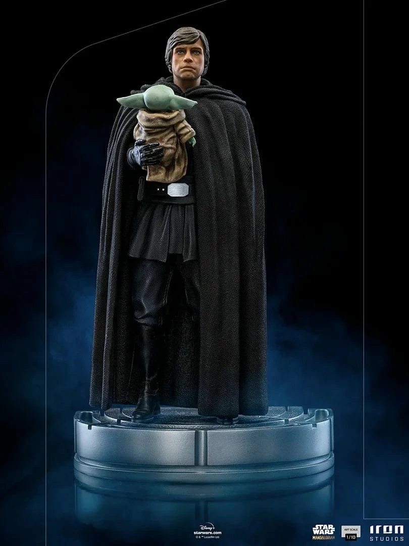 Wholesale ⌛ The Mandalorian Official Iron Studios Luke Skywalker And Grogu 1:10 Art Scale Statue Premium Collectibles ✔️ 2 The Mandalorian Official Iron Studios Luke Skywalker And Grogu 1:10 Art Scale Statue Premium Collectibles