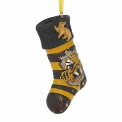 Official Harry Potter Hufflepuff Stocking Hanging Ornament