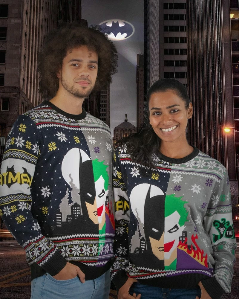 Top 10 π DC π
Christmas Jumper Official Batman Vs Joker π
Christmas Jumper / Ugly Sweater π₯° 5 DC Christmas Jumper Official Batman Vs Joker Christmas Jumper / Ugly Sweater
