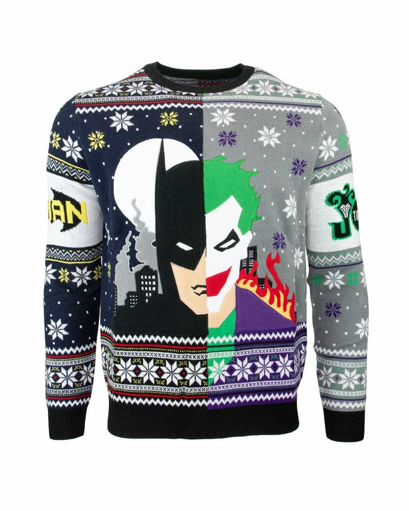 Top 10 π DC π
Christmas Jumper Official Batman Vs Joker π
Christmas Jumper / Ugly Sweater π₯° 1 DC Christmas Jumper Official Batman Vs Joker Christmas Jumper / Ugly Sweater