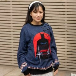 Official The Batman Winter Jumper / Ugly Sweater