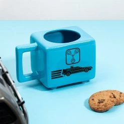 Official Back To The Future: Logo Retro TV Heat Change Mug