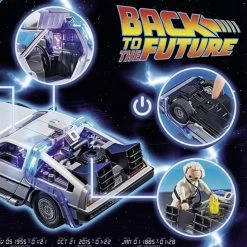 Official Playmobil Back To The Future DeLorean Set