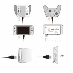 Flash Sale ✨ Gaming Accessories Numskull Nintendo Switch USB C Fast Charge Cable ⌛ 8 Gaming Accessories Numskull Nintendo Switch USB C Fast Charge Cable