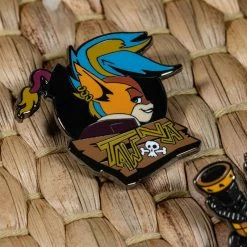 Pin Kings Crash Bandicoot Enamel Pin Badge Set 1.3 – Tawna/Dingodile Accessories