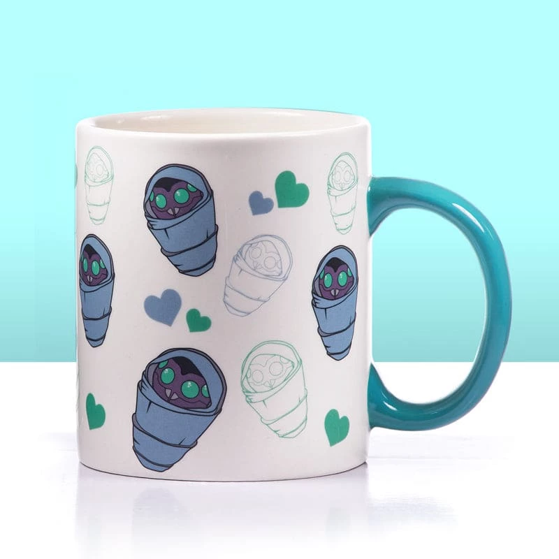 New ❤️ Official Destiny ‘Fallen Baby’ White Mug 😍 2 Official Destiny ‘Fallen Baby’ White Mug
