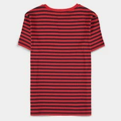 Official Disney Cruella Striped Women's Short Sleeved T-Shirts