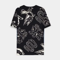 Apparel Official Harry Potter Black AOP Unisex T-Shirts