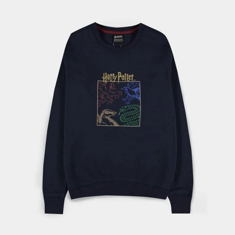 Cheapest 😉 Official Harry Potter Hogwarts Houses Unisex Sweater ✨ 1 Official Harry Potter Hogwarts Houses Unisex Sweater