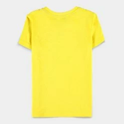 Official Pokemon Pikachu Face Kids Short Sleeved T-Shirts