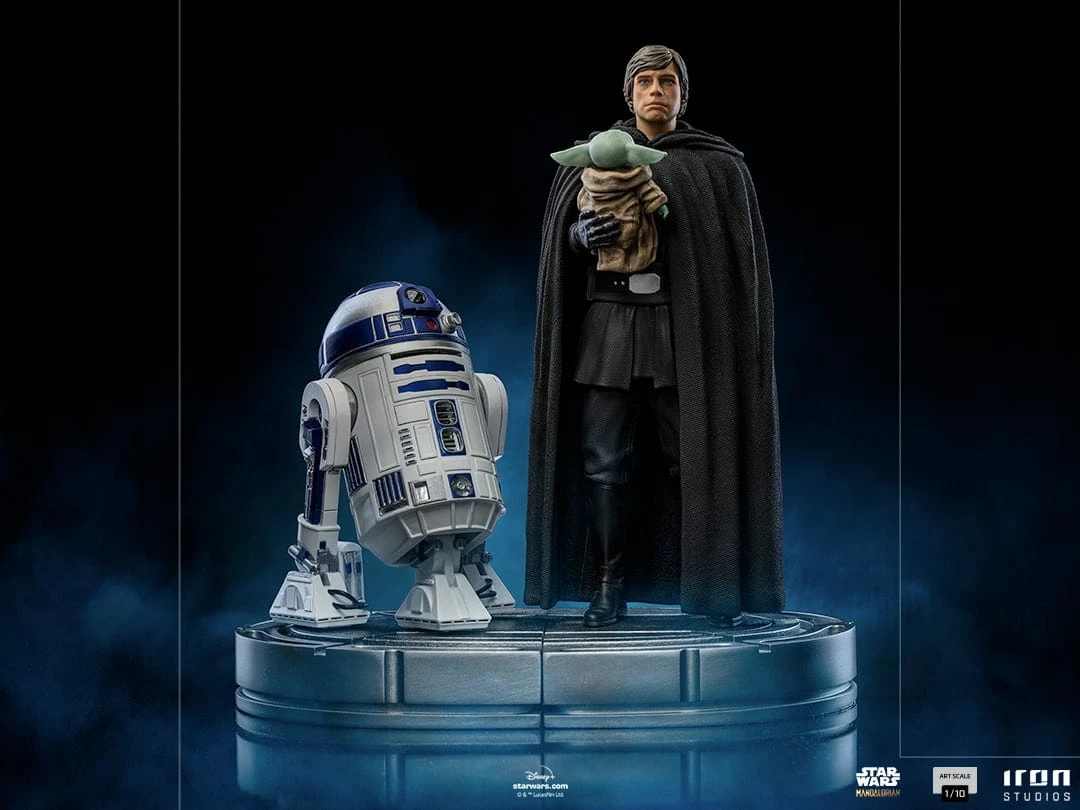 Wholesale ⌛ The Mandalorian Official Iron Studios Luke Skywalker And Grogu 1:10 Art Scale Statue Premium Collectibles ✔️ 6 The Mandalorian Official Iron Studios Luke Skywalker And Grogu 1:10 Art Scale Statue Premium Collectibles