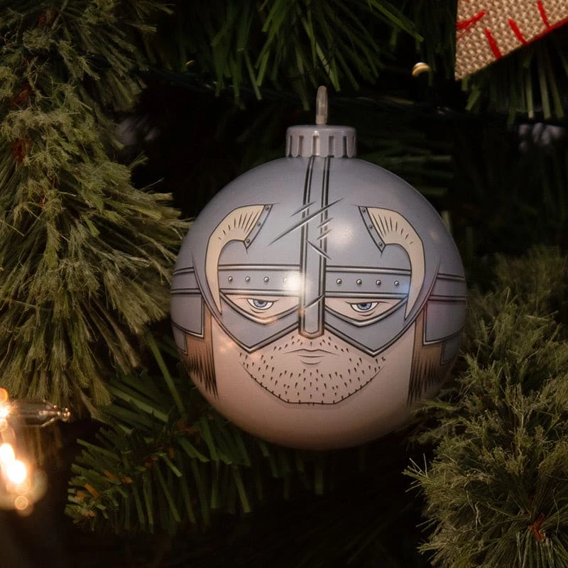 Buy 💯 Bethesda ❄ Christmas Decoration Bauble Heads Skyrim ‘Dovahkiin’ ❄ Christmas Decoration / Ornament 🔔 2 Bethesda Christmas Decoration Bauble Heads Skyrim ‘Dovahkiin’ Christmas Decoration / Ornament