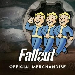Official Fallout Vault Boy Melee Keyring / Keychain