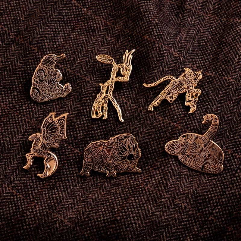 Best Sale π Pin Kings Harry Potter Fantastic Beasts Enamel Pin Badge Set 1.2 β Baby Niffler & Bowtruckle π 4 Pin Kings Harry Potter Fantastic Beasts Enamel Pin Badge Set 1.2 β Baby Niffler & Bowtruckle