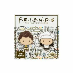 Pin Kings Friends Enamel Pin Badge Set 1.2 - Monica & Chandler Accessories