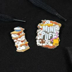 Ghostbusters Afterlife Accessories Pin Kings Ghostbusters Enamel Pin Badge Set 2.1 – Stay Puft S’mores & Mini Puft