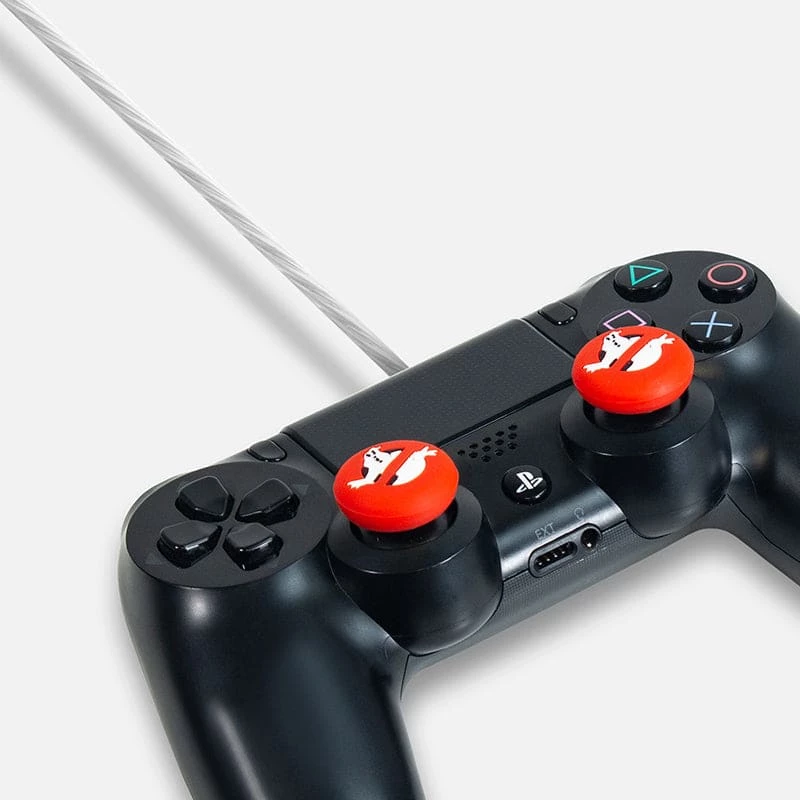 Wholesale π Gaming Accessories Official Ghostbusters LED Micro USB Cable & Thumb Grips (PS4 And Xbox One) π 5 Gaming Accessories Official Ghostbusters LED Micro USB Cable & Thumb Grips (PS4 And Xbox One)