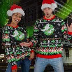 Official Ghostbusters Christmas Jumper / Ugly Sweater