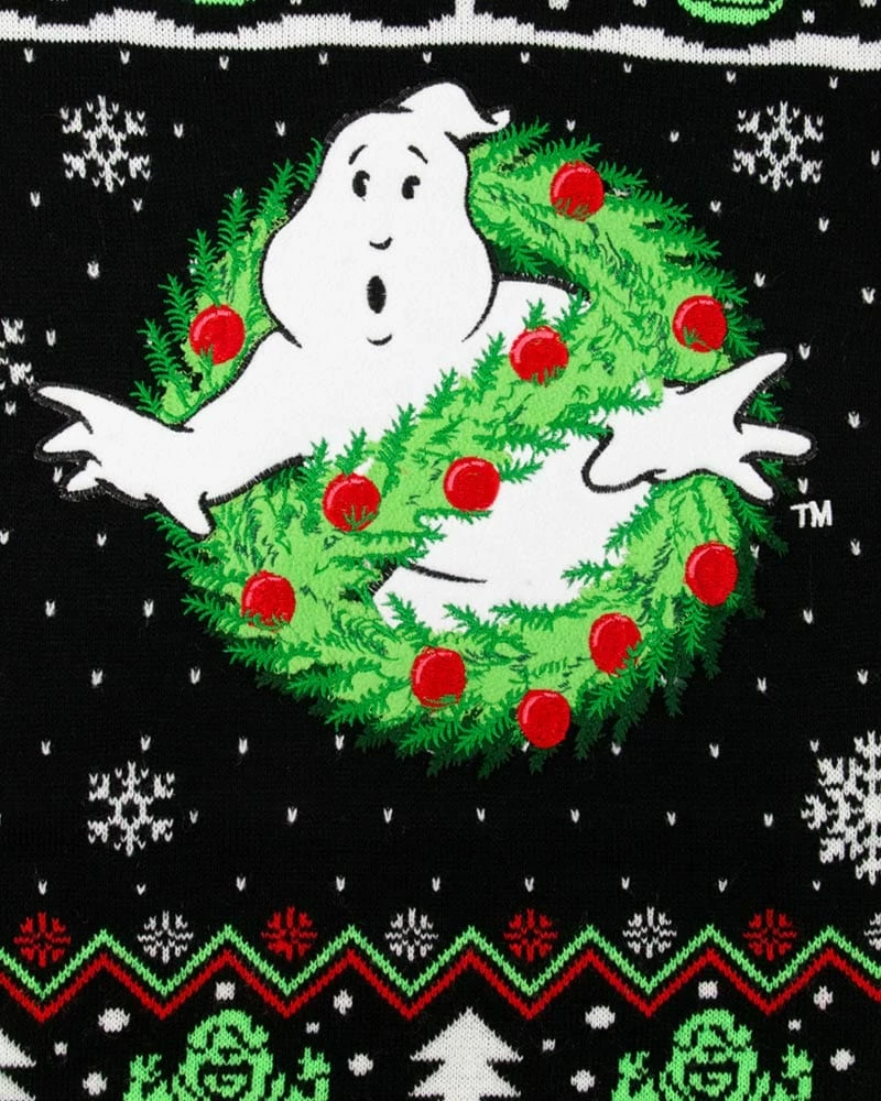 Outlet π Official Ghostbusters π Christmas Jumper / Ugly Sweater π₯° 3 Official Ghostbusters Christmas Jumper / Ugly Sweater