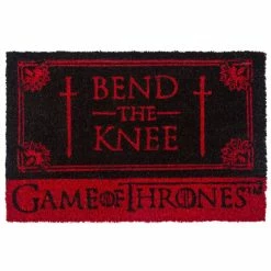 Official Game Of Thrones Bend The Knee Doormat Home & Office