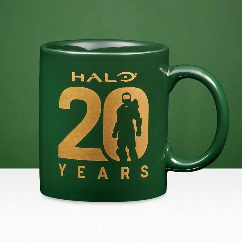 Budget π Official Halo 20th Anniversary Ceramic Mug π 3 Official Halo 20th Anniversary Ceramic Mug