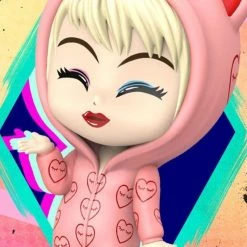 Official DC Comics Harley Quinn Cosbaby Brokenheart 11cm Hot Toys Figure