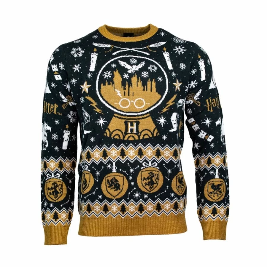 Top 10 🔥 Harry Potter 🎅 Christmas Jumper Official Harry Potter ‘Snow Globe 🎅 Christmas’ 🎅 Christmas Jumper / Ugly Sweater 👏 1 Harry Potter Christmas Jumper Official Harry Potter ‘Snow Globe Christmas’ Christmas Jumper / Ugly Sweater