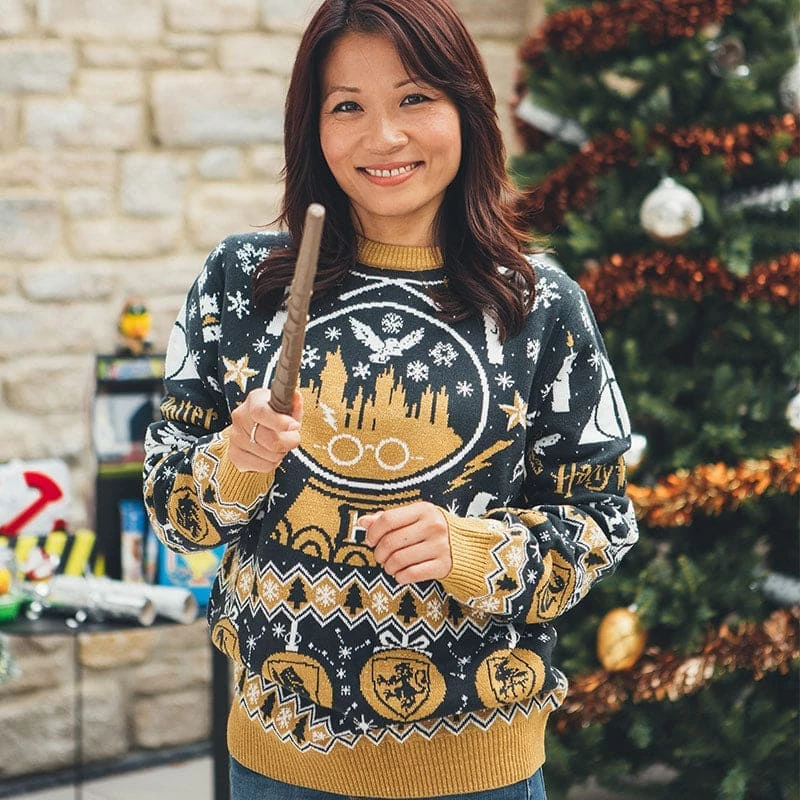 Top 10 🔥 Harry Potter 🎅 Christmas Jumper Official Harry Potter ‘Snow Globe 🎅 Christmas’ 🎅 Christmas Jumper / Ugly Sweater 👏 3 Harry Potter Christmas Jumper Official Harry Potter ‘Snow Globe Christmas’ Christmas Jumper / Ugly Sweater