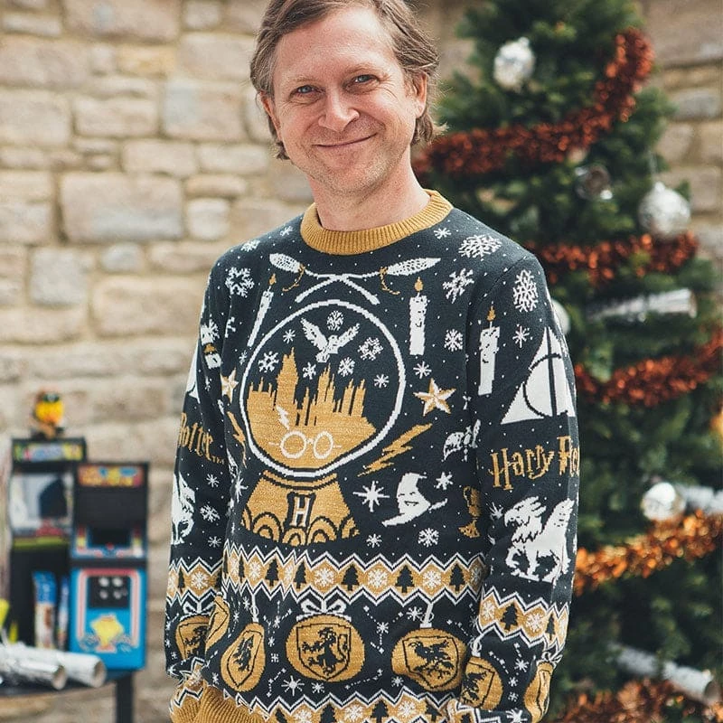 Top 10 🔥 Harry Potter 🎅 Christmas Jumper Official Harry Potter ‘Snow Globe 🎅 Christmas’ 🎅 Christmas Jumper / Ugly Sweater 👏 2 Harry Potter Christmas Jumper Official Harry Potter ‘Snow Globe Christmas’ Christmas Jumper / Ugly Sweater