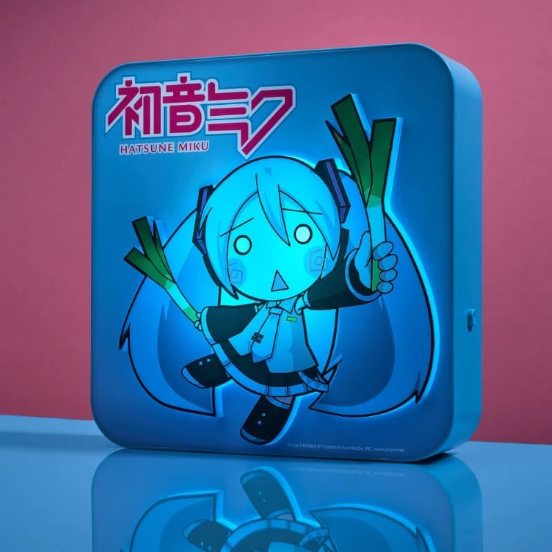 Best deal π€© Official Hatsune Miku 3D Desk Lamp / Wall Light π― 3 Official Hatsune Miku 3D Desk Lamp / Wall Light