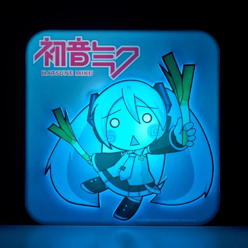 Best deal π€© Official Hatsune Miku 3D Desk Lamp / Wall Light π― 4 Official Hatsune Miku 3D Desk Lamp / Wall Light