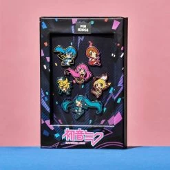 Pin Kings Hatsune Miku Enamel Pin Badge Set 1.4 – Piapro Characters Accessories