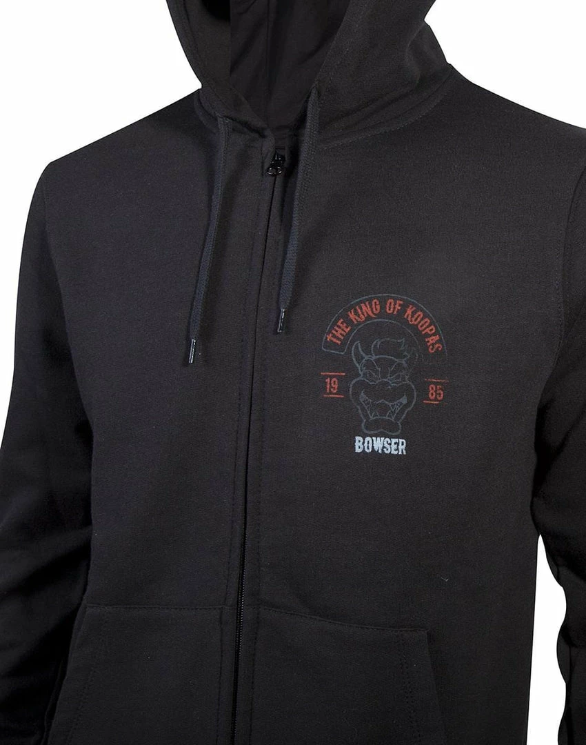 Hot Sale π― Super Mario Official Nintendo King Of Koopa's Zipper Hoodies π 1 Super Mario Official Nintendo King Of Koopa's Zipper Hoodies