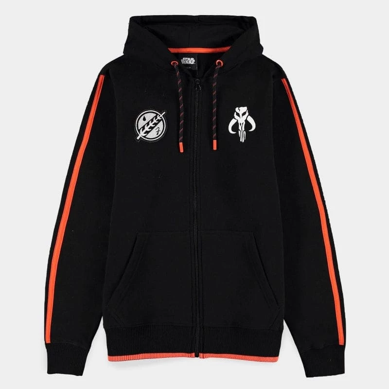 Brand new π― Official Star Wars Boba Fett Stripe Unisex Zipper Hoodies Apparel π₯° 1 Official Star Wars Boba Fett Stripe Unisex Zipper Hoodies Apparel
