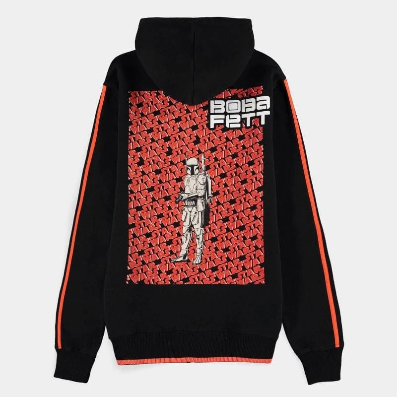 Brand new π― Official Star Wars Boba Fett Stripe Unisex Zipper Hoodies Apparel π₯° 2 Official Star Wars Boba Fett Stripe Unisex Zipper Hoodies Apparel