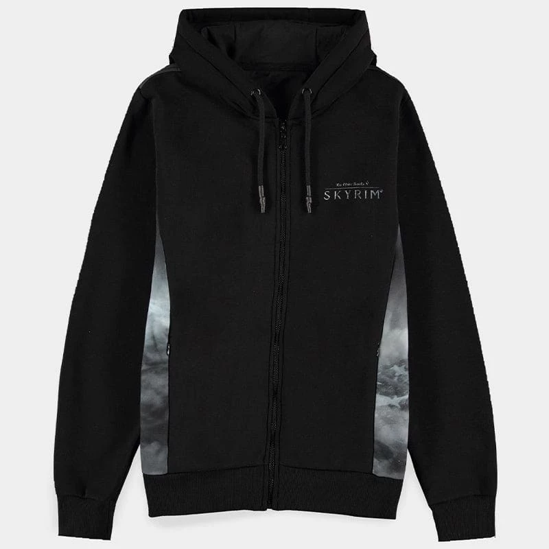 Best Sale π Official Skyrim Unisex Zipped Hoodies π 1 Official Skyrim Unisex Zipped Hoodies