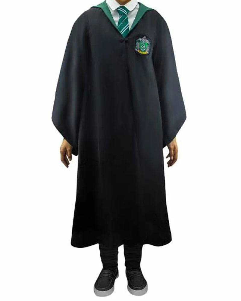New 🛒 Official Harry Potter Slytherin Wizard Robe / Cloak 🤩 1 Official Harry Potter Slytherin Wizard Robe / Cloak