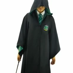 New 🛒 Official Harry Potter Slytherin Wizard Robe / Cloak 🤩 7 Official Harry Potter Slytherin Wizard Robe / Cloak